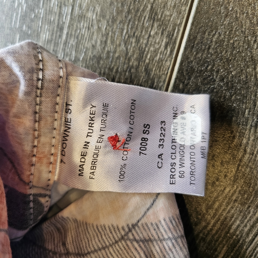 Colorful Abstract Button-Up Shirt - Picture 12 of 12